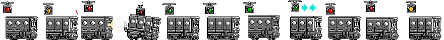 Robo-Transport (3rd Generation) | Base Sprite Right