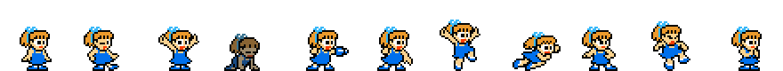 Roll (Mega Alt) | Base Sprite Right