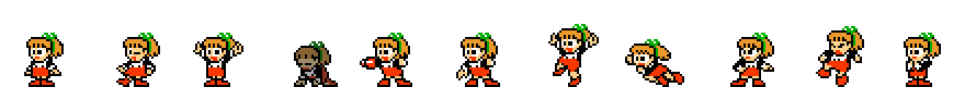 Button Dress Roll | Base Sprite Left