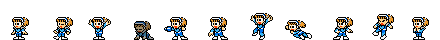 Heart Suit Roll (Mega Alt) | Base Sprite Left