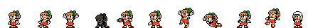 Hooded Dress Roll | Base Sprite Left