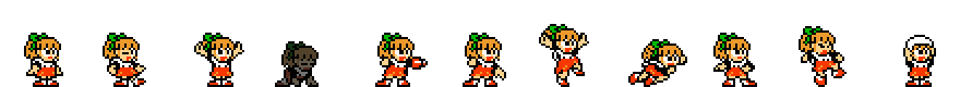 Hooded Dress Roll | Base Sprite Right