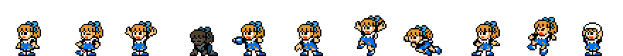 Hooded Dress Roll (Mega Alt) | Base Sprite Left