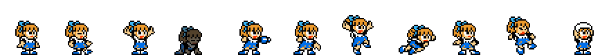 Hooded Dress Roll (Mega Alt) | Base Sprite Right