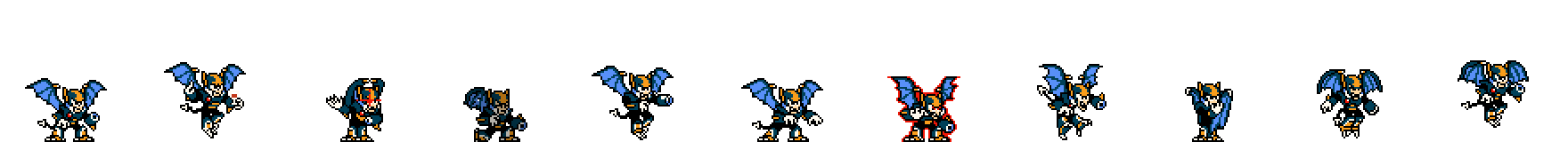 Shade Man (Midnight Alt) | Base Sprite Right
