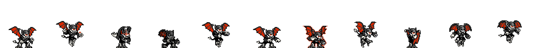 Shade Man (Darkness Alt) | Base Sprite Right
