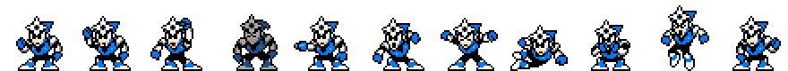 Shadow Man (Prototype Alt) | Base Sprite Left