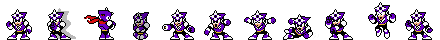 Shadow Man (Purple Alt) | Base Sprite Left