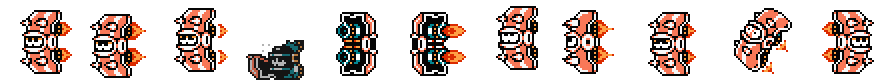 Shield Attacker GTR | Base Sprite Left