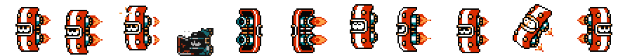 Shield Attacker | Base Sprite Left