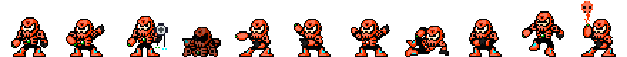 Skull Man (Shmidt Alt) | Base Sprite Left