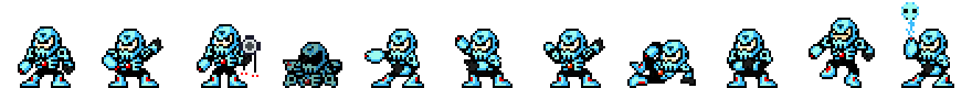 Skull Man (Weapon Alt) | Base Sprite Left