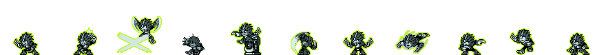 Slash Man (Asteroid Alt) | Base Sprite Left