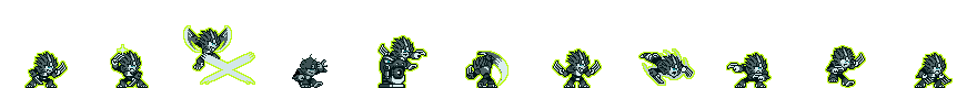 Slash Man (Asteroid Alt) | Base Sprite Right