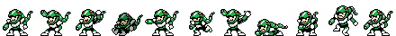 Snake Man | Base Sprite Left