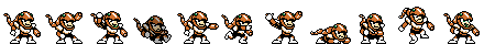 Snake Man (Amber Alt) | Base Sprite Right