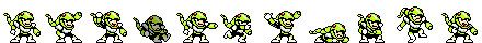 Snake Man (Legacy Alt) | Base Sprite Right