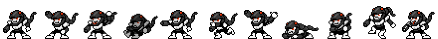Snake Man (Darkness Alt) | Base Sprite Left