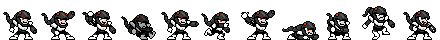 Snake Man (Darkness Alt) | Base Sprite Right