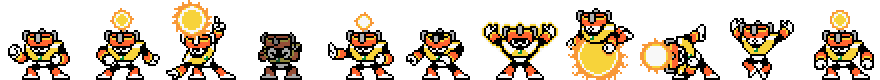 Solar Man | Base Sprite Left