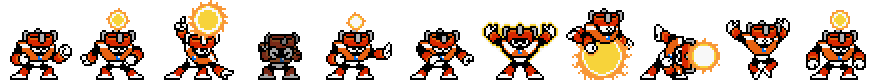 Solar Man (Red-G Alt) | Base Sprite Right