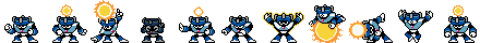 Solar Man (Blue-D Alt) | Base Sprite Left