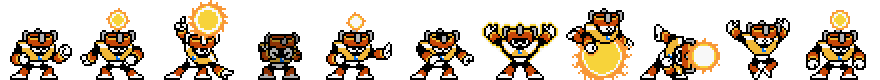 Solar Man (Weapon Alt) | Base Sprite Right