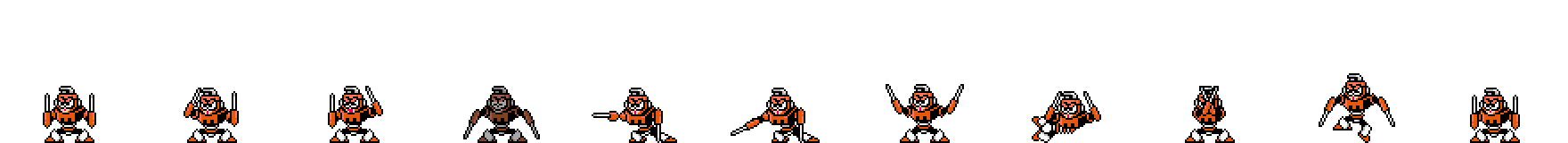 Spark Man (Prototype Alt) | Base Sprite Left