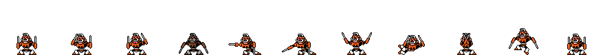 Spark Man (Prototype Alt) | Base Sprite Left