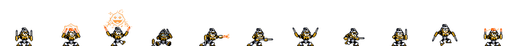 Spark Man (Yellow Alt) | Base Sprite Right