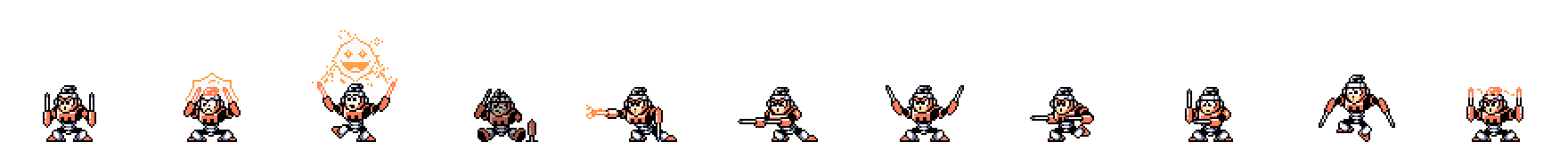 Spark Man (Weapon Alt) | Base Sprite Left