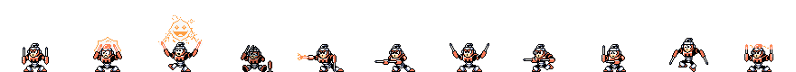 Spark Man (Weapon Alt) | Base Sprite Left