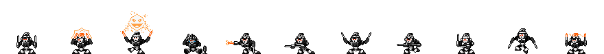 Spark Man (Darkness Alt) | Base Sprite Left
