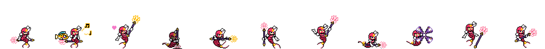 Splash Woman (Coral Alt) | Base Sprite Right