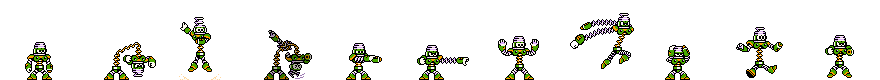 Spring Man (Sprang Alt) | Base Sprite Right