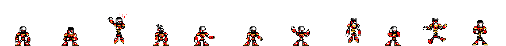 Spring Man (Prototype Alt) | Base Sprite Right