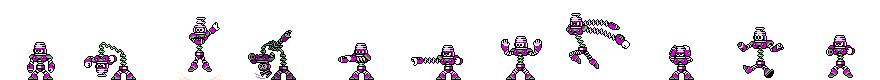 Spring Man (Weapon Alt) | Base Sprite Left