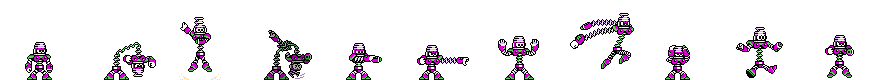 Spring Man (Weapon Alt) | Base Sprite Right