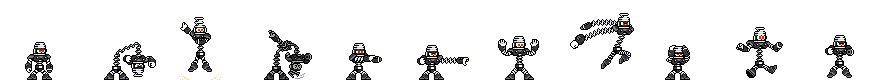 Spring Man (Darkness Alt) | Base Sprite Right
