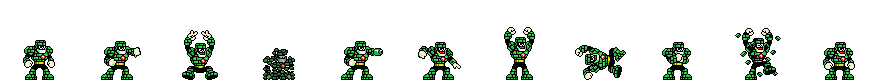 Stone Man (Mossy Alt) | Base Sprite Right