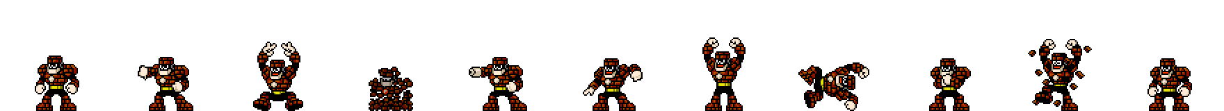 Stone Man (Weapon Alt) | Base Sprite Left