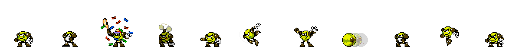 Strike Man (Tennis Alt) | Base Sprite Left