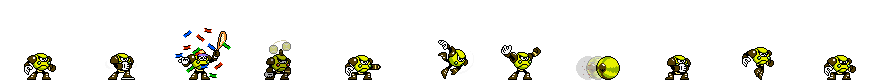 Strike Man (Tennis Alt) | Base Sprite Right