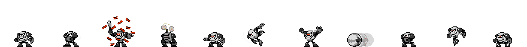 Strike Man (Darkness Alt) | Base Sprite Left