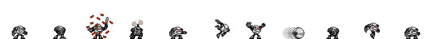 Strike Man (Darkness Alt) | Base Sprite Right
