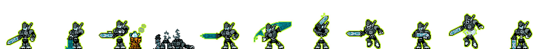 Sword Man (Asteroid Alt) | Base Sprite Left