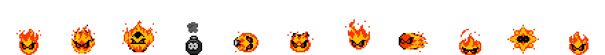 Tackle Fire | Base Sprite Left
