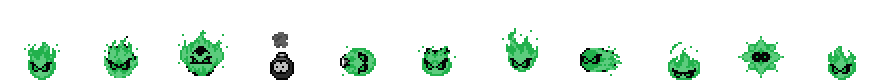 Tackle Fire (3rd Gen) | Base Sprite Left