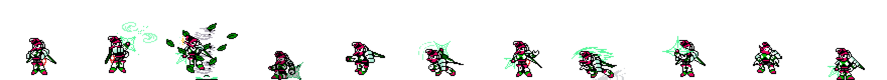 Tengu Man (Gale Alt) | Base Sprite Left