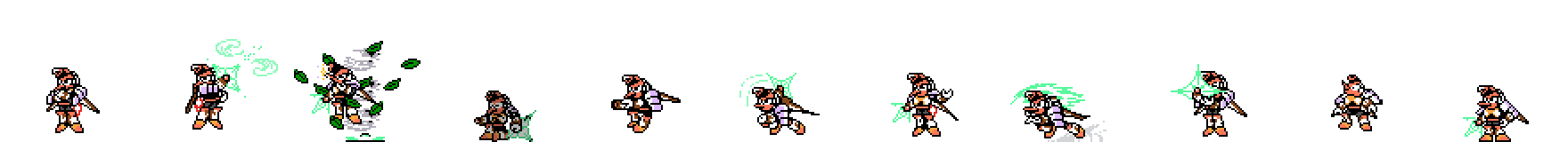 Tengu Man (Sandstorm Alt) | Base Sprite Left